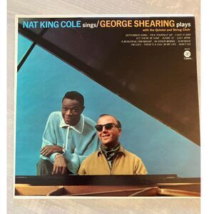 Nat King Cole sings / George Shearing plays vinyl